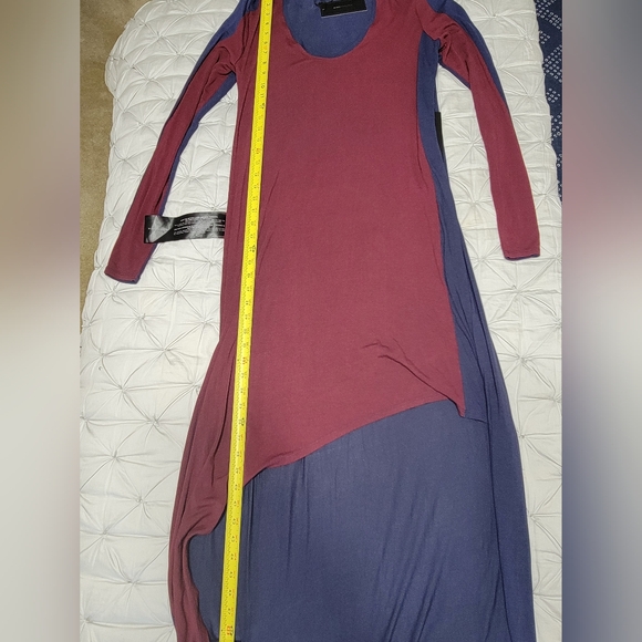 🤩Host Pick❤️NWT BCBGMAXAZRIA Miney Asymmetrical Dress Women's Sz Large - Picture 8 of 15